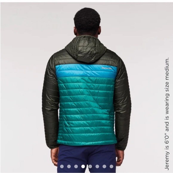 Cotopaxi Men’s XL Capa Insulated Hooded Jacket Woods Greenery Green NWT Puff - Picture 7 of 13